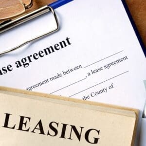 Vehicle lease.