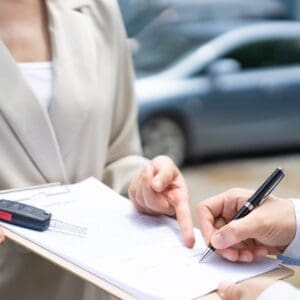 Vehicle lease.